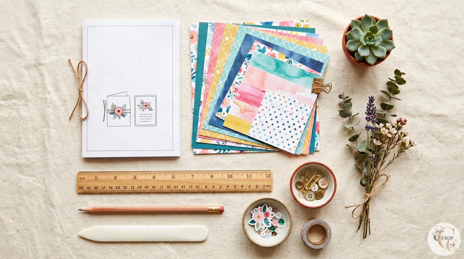 Scrapbooking and paper crafting classes in Omaha — learn with Gather Crop Create community