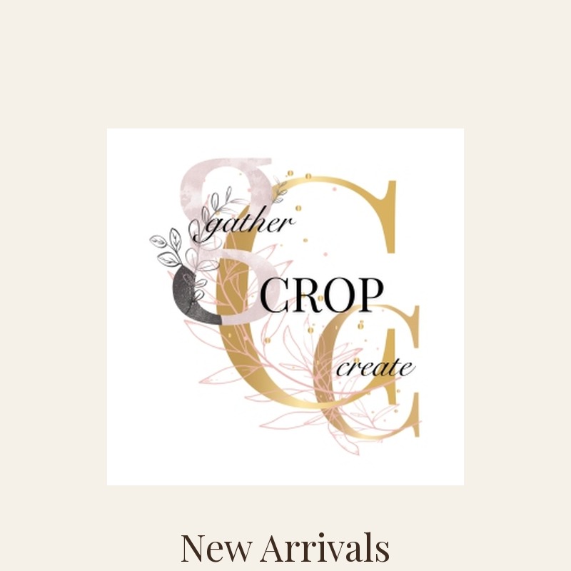 New arrivals at Gather Crop Create Omaha — fresh scrapbooking and paper crafting supplies added regularly